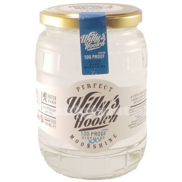 Willy's Hootch 100 Proof Moonshine